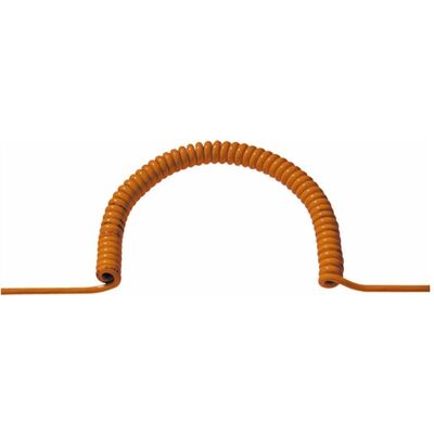 Bachmann Cavo di Alimentazione - Arancione 2,5m Spirale Bachmann Cavo di Alimentazione - Arancione 2,5m Spirale