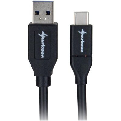 Cavo USB 3.2 Gen 2 Sharkoon - Nero Cavo USB 3.2 Gen 2 Sharkoon - Nero