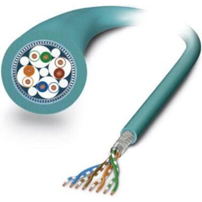 Phoenix Contact 1416318 Cavo di Rete Ethernet CAT5 Blu Acqua - Cavo di rete Phoenix Contact 1416318 Cavo di Rete Ethernet CAT5 Blu Acqua - Cavo di rete