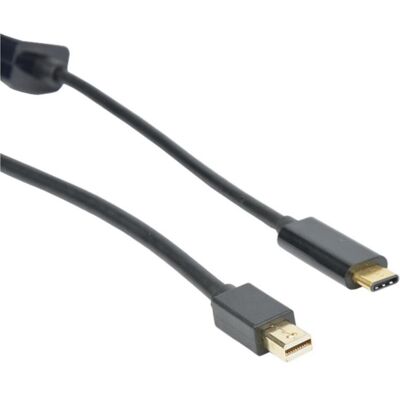 LMP USB Typ C — DisplayPort (1.80 m), Cavo video, Nero LMP USB Typ C — DisplayPort (1.80 m), Cavo video, Nero