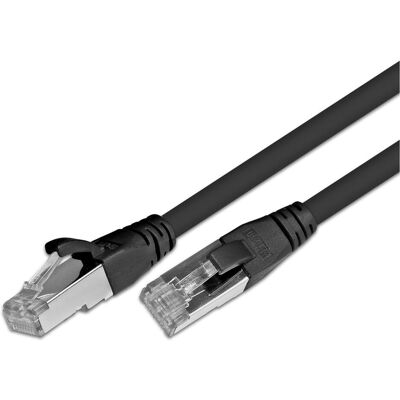 Cavo Wirewin: Cavo di rete F/UTP, 3m, nero Cavo Wirewin: Cavo di rete F/UTP, 3m, nero