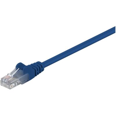 Goobay cavo patch CAT 5e, U/UTP, blu, 5 m (U/UTP, CAT5e, 5 m), Cavo di rete Goobay cavo patch CAT 5e, U/UTP, blu, 5 m (U/UTP, CAT5e, 5 m), Cavo di rete