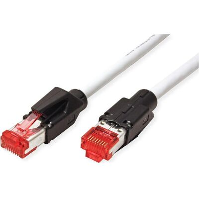 Cavo di rete Cat 6 Dätwyler - 2m, Grigio, S/FTP, Senza alogeni Cavo di rete Cat 6 Dätwyler - 2m, Grigio, S/FTP, Senza alogeni