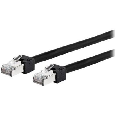 Metz Connect 13084V3000-E Cavo di rete 3 m Cat6 S/FTP (S-STP) Nero (S/FTP, SFTP, CAT6, 3 m), Cavo di rete Metz Connect 13084V3000-E Cavo di rete 3 m Cat6 S/FTP (S-STP) Nero (S/FTP, SFTP, CAT6, 3 m), Cavo di rete