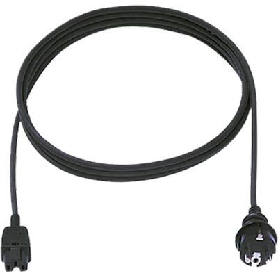 Cavo di alimentazione Bachmann 372.174 - 2m, nero Cavo di alimentazione Bachmann 372.174 - 2m, nero