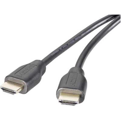 Cavo HDMI ad alta velocità Speaka Professional - 5M - Nero Cavo HDMI ad alta velocità Speaka Professional - 5M - Nero