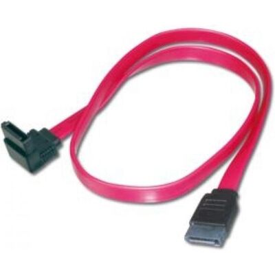 Digitus Cavo di collegamento SATA, tipo L, 0,5m (50 cm, SATA II, SATA III), Cavo interno (PC) Digitus Cavo di collegamento SATA, tipo L, 0,5m (50 cm, SATA II, SATA III), Cavo interno (PC)