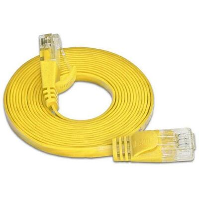 Cavo di rete Slim Wirewin - 7,5 m Cat6 STP - Giallo Cavo di rete Slim Wirewin - 7,5 m Cat6 STP - Giallo