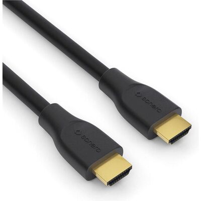 Sonero HDMI – HDMI (0.50 m), Cavo video, Nero Sonero HDMI – HDMI (0.50 m), Cavo video, Nero