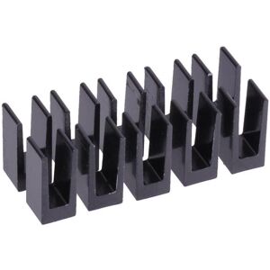 Alphacool Dissipatori di calore GPU 7x7mm nero 10 pz., Accessori raffreddamento ad acqua GPU Alphacool Dissipatori di calore GPU 7x7mm nero 10 pz., Accessori raffreddamento ad acqua GPU