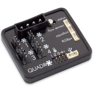 Aqua-Computer Quadro, Controller ventole PC, Nero Aqua-Computer Quadro, Controller ventole PC, Nero