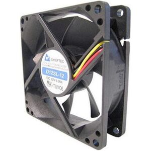 Chieftec Caso ventilatore Chiftec (120 mm, 1x), Ventola PC, Nero Chieftec Caso ventilatore Chiftec (120 mm, 1x), Ventola PC, Nero