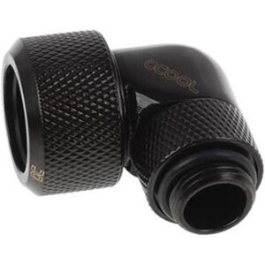 Alphacool Ghiacciolo da 13 mm ruotabile a 90°, Raccordo per raffreddamento, Nero Alphacool Ghiacciolo da 13 mm ruotabile a 90°, Raccordo per raffreddamento, Nero
