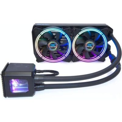 Alphacool Eisbaer Aurora 240 CPU digitale RGB, Raffreddamento ad acqua CPU, Nero Alphacool Eisbaer Aurora 240 CPU digitale RGB, Raffreddamento ad acqua CPU, Nero