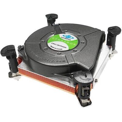 Intertech LGA 1150/1155/1156, fattore di forma Mini-ITX, attivo (27.80 mm), Dissipatore CPU, Nero, Argento, Rame Intertech LGA 1150/1155/1156, fattore di forma Mini-ITX, attivo (27.80 mm), Dissipatore CPU, Nero, Argento, Rame