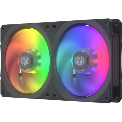 Cooler Master MasterFan SF240R ARGB (120 mm, 1x), Ventola PC, Nero Cooler Master MasterFan SF240R ARGB (120 mm, 1x), Ventola PC, Nero