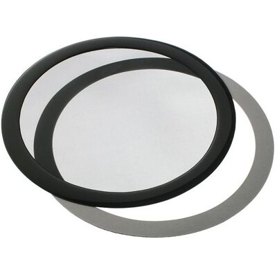 DEMCiflex Filtro antipolvere rotondo 140mm - nero/nero, Accessori per ventola PC, Nero DEMCiflex Filtro antipolvere rotondo 140mm - nero/nero, Accessori per ventola PC, Nero