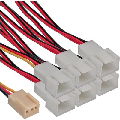 InLine Cavo adattatore per ventola a 3 pin (15 cm, 3 pin), Cavo interno (PC) InLine Cavo adattatore per ventola a 3 pin (15 cm, 3 pin), Cavo interno (PC)