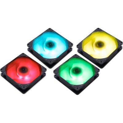 Scythe Ventilatore per PC Kaze Flex 92mm RGB PWM (92 mm, 1x), Ventola PC, Nero Scythe Ventilatore per PC Kaze Flex 92mm RGB PWM (92 mm, 1x), Ventola PC, Nero