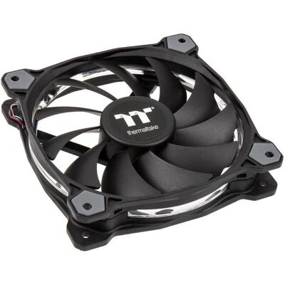 Thermaltake Riing 12 Premium Set di 3 (120 mm, 1x), Ventola PC, Nero Thermaltake Riing 12 Premium Set di 3 (120 mm, 1x), Ventola PC, Nero