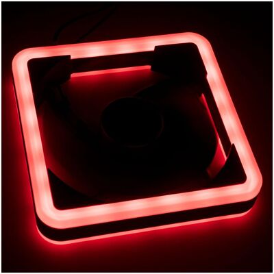 Aerocool Ventilatore Edge 14 LED, RGB (140 mm, 1x), Ventola PC, Nero Aerocool Ventilatore Edge 14 LED, RGB (140 mm, 1x), Ventola PC, Nero