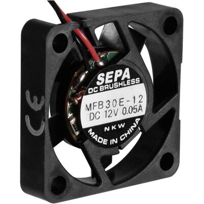 SEPA Ventilatore ad alte prestazioni (1x), Ventola PC, Nero SEPA Ventilatore ad alte prestazioni (1x), Ventola PC, Nero