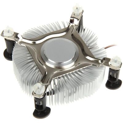 Akasa AK-CC7122BP01 Raffreddatore per CPU a basso profilo (26 mm), Dissipatore CPU, Blu, Argento Akasa AK-CC7122BP01 Raffreddatore per CPU a basso profilo (26 mm), Dissipatore CPU, Blu, Argento