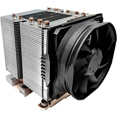 Intertech 50 cfm Schwartz/Argento (110 mm), Dissipatore CPU, Nero, Argento Intertech 50 cfm Schwartz/Argento (110 mm), Dissipatore CPU, Nero, Argento