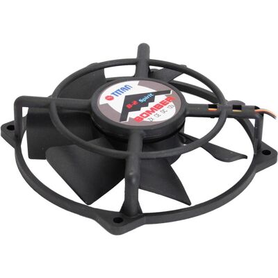 Titan TFD-10025LL12ZP/N (100 mm, 1x), Ventola PC, Nero Titan TFD-10025LL12ZP/N (100 mm, 1x), Ventola PC, Nero