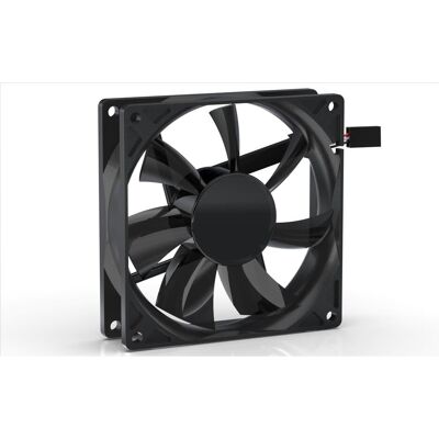 Noiseblocker BlackSilentPro-Series PE-P (92 mm, 1x), Ventola PC, Nero Noiseblocker BlackSilentPro-Series PE-P (92 mm, 1x), Ventola PC, Nero