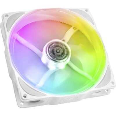 Noiseblocker NB-eLoop X B12-P ARGB, PWM (120 mm, 1x), Ventola PC, Bianco Noiseblocker NB-eLoop X B12-P ARGB, PWM (120 mm, 1x), Ventola PC, Bianco