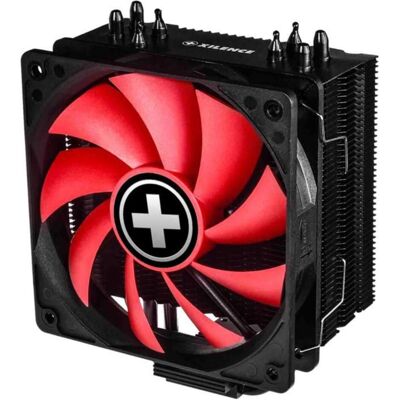 Xilence M704 (75 mm), Dissipatore CPU, Nero, Rosso Xilence M704 (75 mm), Dissipatore CPU, Nero, Rosso