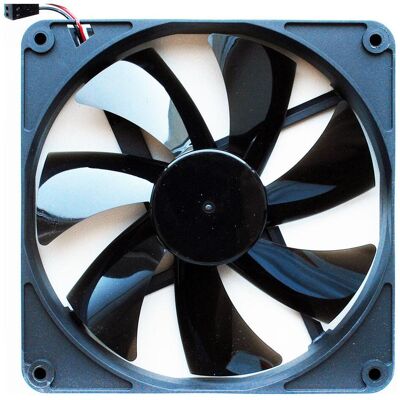 Noiseblocker BlackSilentPro-Series PK3 (140 mm, 1x), Ventola PC, Nero Noiseblocker BlackSilentPro-Series PK3 (140 mm, 1x), Ventola PC, Nero