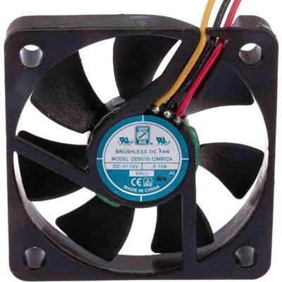 Ventola RS PRO 50x10mm 12V DC - Assiale Ventola RS PRO 50x10mm 12V DC - Assiale