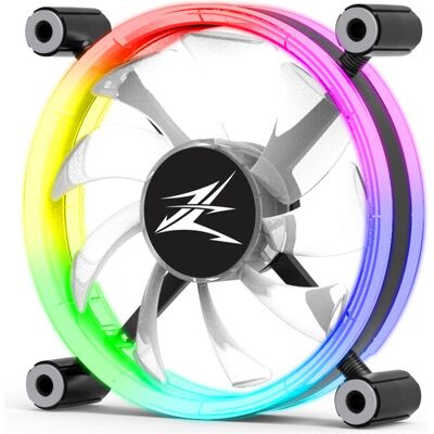 Zalman 120mm ZM-LF120 PWM ARGB (120 mm, 4x), Ventola PC, Nero Zalman 120mm ZM-LF120 PWM ARGB (120 mm, 4x), Ventola PC, Nero
