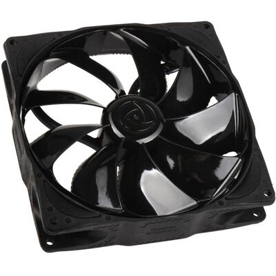 Noiseblocker NB-eLoop Fan B14-PS Black Edition - 140mm PWM (140 mm, 1x), Ventola PC, Nero Noiseblocker NB-eLoop Fan B14-PS Black Edition - 140mm PWM (140 mm, 1x), Ventola PC, Nero