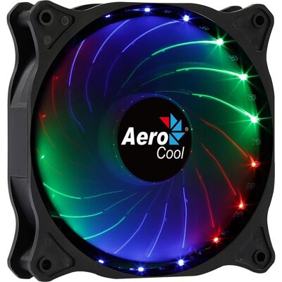 Aerocool Cosmo 12 Computer Case Fan 12 cm Nero (120 mm, 1x), Ventola PC, Nero Aerocool Cosmo 12 Computer Case Fan 12 cm Nero (120 mm, 1x), Ventola PC, Nero