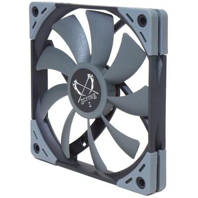 Scythe Kaze Flex 120 Slim PWM (120 mm, 1x), Ventola PC, Grigio Scythe Kaze Flex 120 Slim PWM (120 mm, 1x), Ventola PC, Grigio