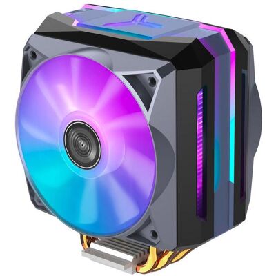 Jonsbo Raffreddatore per CPU CR-1100, ARGB - 2x 120mm (112 mm), Dissipatore CPU, Grigio Jonsbo Raffreddatore per CPU CR-1100, ARGB - 2x 120mm (112 mm), Dissipatore CPU, Grigio