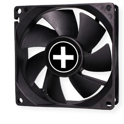 Xilence WhiteBox 80 (80 mm, 1x), Ventola PC, Nero Xilence WhiteBox 80 (80 mm, 1x), Ventola PC, Nero