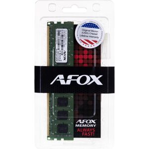 AFOX Modulo di memoria UDIMM DDR3 1333 GB (1 x 8GB, 1333 MHz, DDR3-RAM, DIMM), Memoria RAM, Verde AFOX Modulo di memoria UDIMM DDR3 1333 GB (1 x 8GB, 1333 MHz, DDR3-RAM, DIMM), Memoria RAM, Verde