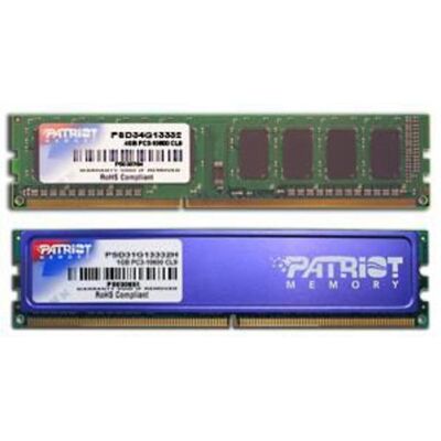Patriot Firma (1 x 4GB, 1333 MHz, DDR3-RAM, DIMM), Memoria RAM, Verde Patriot Firma (1 x 4GB, 1333 MHz, DDR3-RAM, DIMM), Memoria RAM, Verde