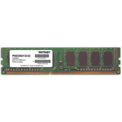 Patriot Linea della firma (1 x 8GB, 1333 MHz, DDR3-RAM, DIMM), Memoria RAM, Verde Patriot Linea della firma (1 x 8GB, 1333 MHz, DDR3-RAM, DIMM), Memoria RAM, Verde