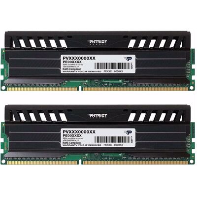 Patriot Viper 3 Mamba nero (2 x 8GB, 1600 MHz, DDR3-RAM, DIMM), Memoria RAM, Nero Patriot Viper 3 Mamba nero (2 x 8GB, 1600 MHz, DDR3-RAM, DIMM), Memoria RAM, Nero