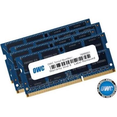 OWC Kit di aggiornamento della memoria 32.0GB 4 x 8GB 1867MHZ DDR3 SO-DIMM PC3-14900 (4 x 8GB, 1866 MHz, DDR3-RAM, SO-DIMM), Memoria RAM, Blu OWC Kit di aggiornamento della memoria 32.0GB 4 x 8GB 1867MHZ DDR3 SO-DIMM PC3-14900 (4 x 8GB, 1866 MHz, DDR3-RAM, SO-DIMM), Memoria RAM, Blu