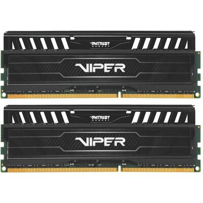 Patriot Viper 3 Black Mamba (2 x 8GB, 1600 MHz, DDR3-RAM, DIMM), Memoria RAM, Nero Patriot Viper 3 Black Mamba (2 x 8GB, 1600 MHz, DDR3-RAM, DIMM), Memoria RAM, Nero