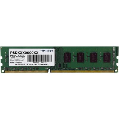 Patriot Linea della firma (1 x 8GB, 1333 MHz, DDR3-RAM, DIMM), Memoria RAM, Verde Patriot Linea della firma (1 x 8GB, 1333 MHz, DDR3-RAM, DIMM), Memoria RAM, Verde