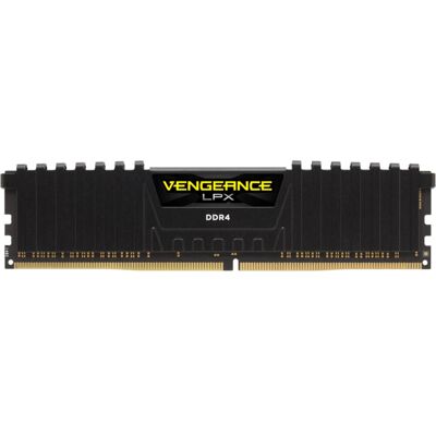 Corsair Vengeance LPX (1 x 8GB, 3000 MHz, DDR4-RAM, DIMM), Memoria RAM, Nero Corsair Vengeance LPX (1 x 8GB, 3000 MHz, DDR4-RAM, DIMM), Memoria RAM, Nero