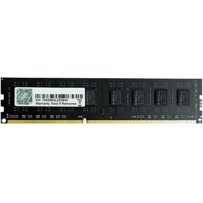 G.Skill Value (1 x 4GB, 1600 MHz, DDR3-RAM, DIMM), Memoria RAM, Nero G.Skill Value (1 x 4GB, 1600 MHz, DDR3-RAM, DIMM), Memoria RAM, Nero