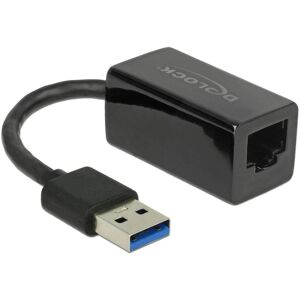 Delock 65903 (USB 3.1, RJ45 (1x)), Adattatore di rete, Nero Delock 65903 (USB 3.1, RJ45 (1x)), Adattatore di rete, Nero